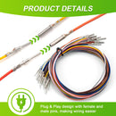 1996 - 2006 Harley Touring Road King Road Glide Plug&Play 10" 12" Handlebar Extension Wire W/ Throttle - By - Wire Extend - Mofun - 90107049