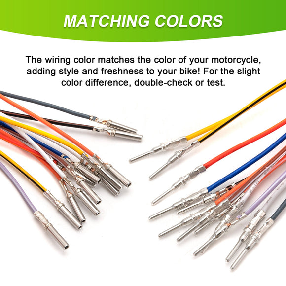 1996 - 2006 Harley Touring Road King Road Glide Plug&Play 10" 12" Handlebar Extension Wire W/ Throttle - By - Wire Extend - Mofun - 90107049