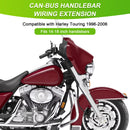 1996 - 2006 Harley Touring Road King Road Glide Plug&Play 14" - 18" Handlebar Extension Wire W/ Throttle - By - Wire Extend - Mofun - 90107050