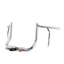 1996 - 2006 Harley Touring with Batwing Fairing Models 10" Pre - wired Bagger Ape Bar - Sharp Handlebar - Mofun - 90101711