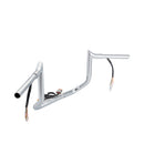 1996 - 2006 Harley Touring with Batwing Fairing Models 10" Pre - wired Bagger Ape Bar - Sharp Handlebar - Mofun - 90101711