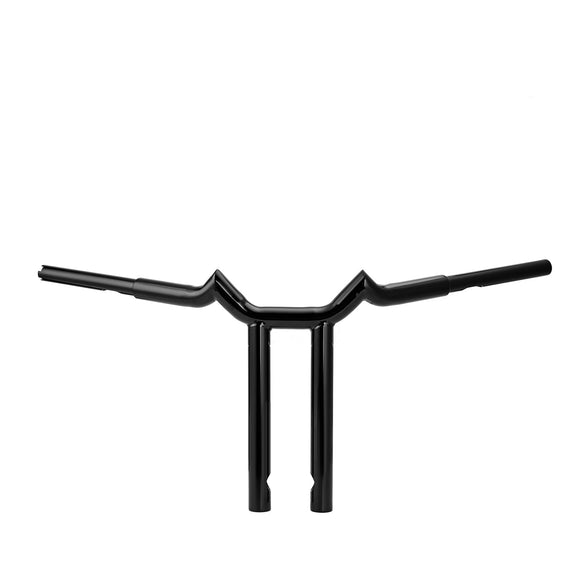 1996 - 2024 Harley - Davidson Dyna/Softail/Sportster Gloss Black 14" Sharp T - Bar Handlebar - Mofun - 90101636