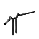1996 - 2024 Harley - Davidson Dyna/Softail/Sportster Gloss Black 14" Sharp T - Bar Handlebar - Mofun - 90101636
