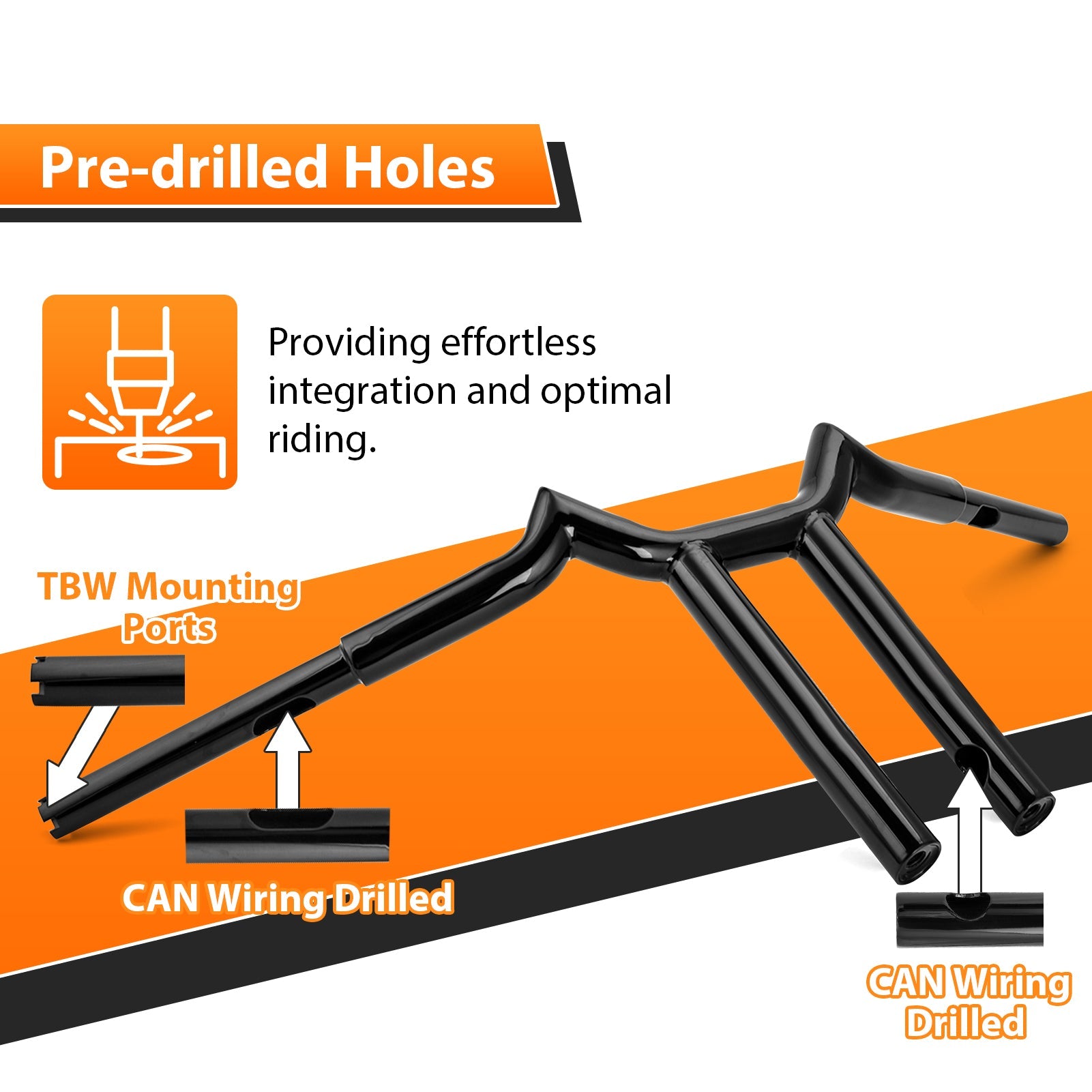 1996 - 2024 Harley - Davidson Dyna/Softail/Sportster Gloss Black 14