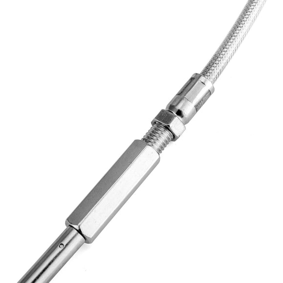 1996 - UP Harley - Davidson FXST FLST XL Chrome 40" Extended Length Throttle and Idle Cable Kit - Mofun - 90111002