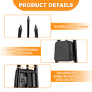 1997 - 2008 Harley Road King Electra Glide Standard Detachable 31" Passenger Backrest Sissy Bar - Mofun - 90302116