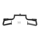 1997 - 2008 Harley Road King/Electra Glide Gloss Black Sharp Angle Front Engine Guard Crash Bar - Mofun - 90201035