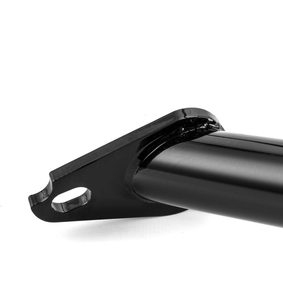 1997 - 2008 Harley Road King/Electra Glide Gloss Black Sharp Angle Front Engine Guard Crash Bar - Mofun - 90201035