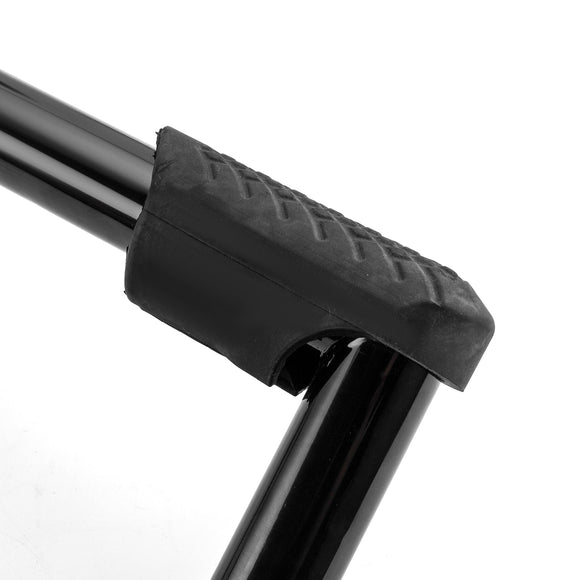 1997 - 2008 Harley Road King/Electra Glide Gloss Black Sharp Angle Front Engine Guard Crash Bar - Mofun - 90201035