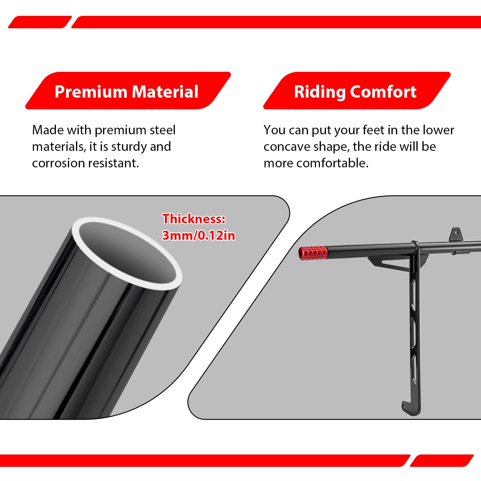 1997 - 2008 Harley Touring Models Bolt - On High Front Engine Guard Crash Bar Highway Bar - Mofun - 90201098