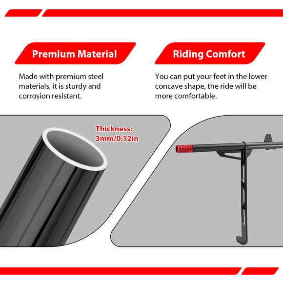 1997 - 2008 Harley Touring Models Bolt - On High Front Engine Guard Crash Bar Highway Bar - Mofun - 90201098