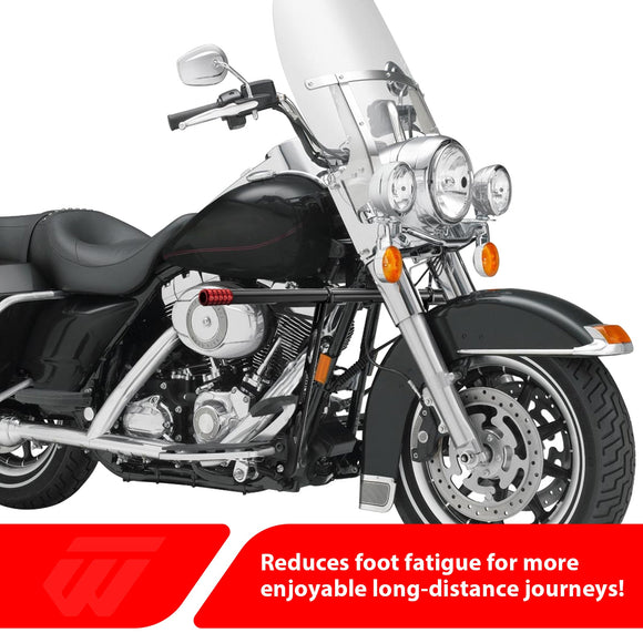 1997 - 2008 Harley Touring Models Bolt - On High Front Engine Guard Crash Bar Highway Bar - Mofun - 90201098