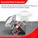 1997 - 2008 Harley Touring Models Bolt - On Sharp Angle Front Engine Guard Crash Bar - Mofun - 90201050