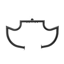 1997 - 2008 Harley Touring Models Gloss Black Mustache - sharp Front Highway Engine Guard Crash Bar - Mofun - 90201060