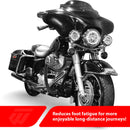 1997 - 2008 Harley Touring Models Gloss Black Mustache - sharp Front Highway Engine Guard Crash Bar - Mofun - 90201060