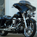 1997 - 2008 Harley Touring Models Steel Gloss Black Front Highway Engine Guard Crash Bar - Mofun - 90201122