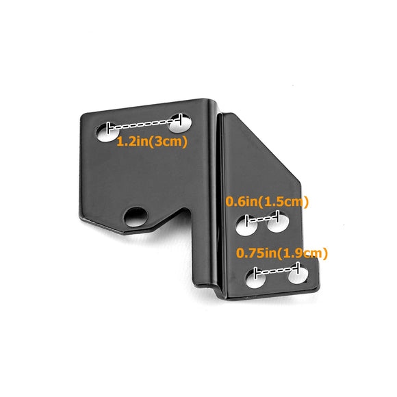 1997 - 2008 Harley Touring Road King Sissy Bar Tour Pack Rack Docking Hardware Kits - Mofun - HD021