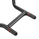 1997 - 2008 Harley Touring Steel Gloss Black Front Highway Engine Guard Crash Bar - Mofun - 90201122