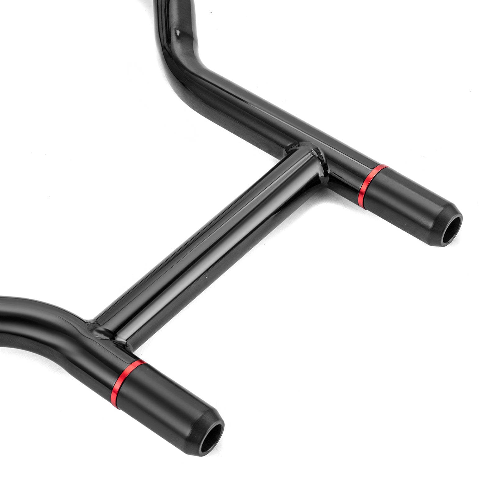 1997 - 2008 Harley Touring Steel Gloss Black Front Highway Engine Guard Crash Bar - Mofun - 90201122