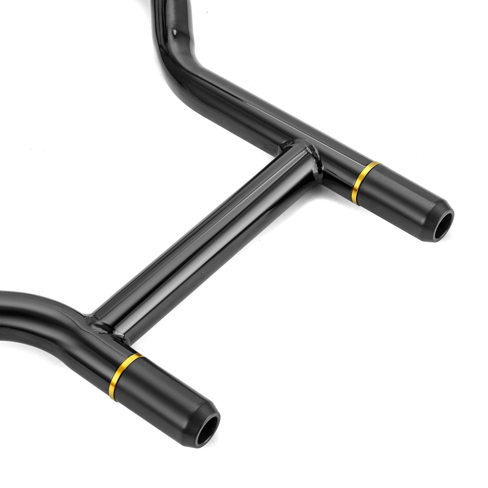 1997 - 2008 Harley Touring Steel Gloss Black Front Highway Engine Guard Crash Bar - Mofun - 90201122