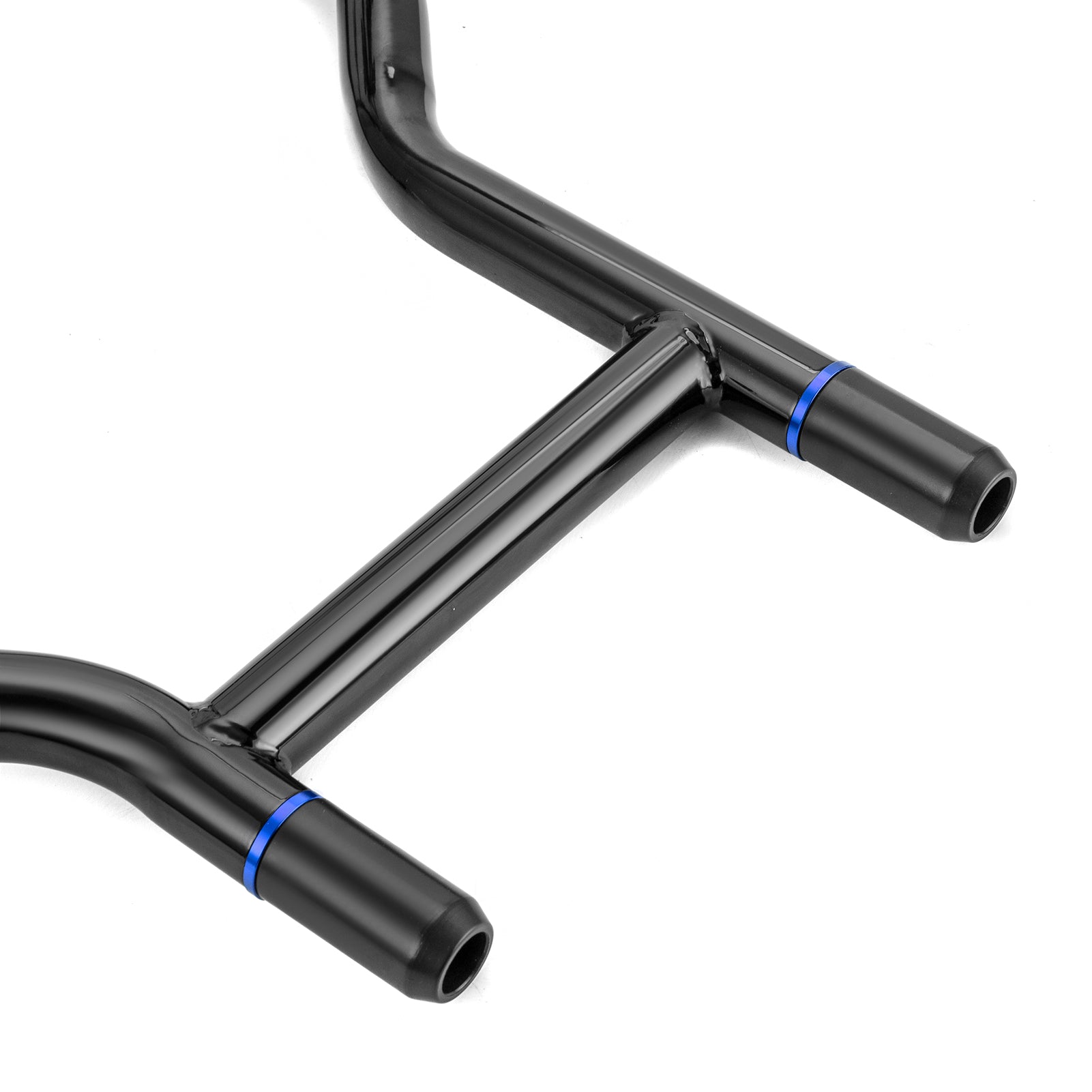 1997 - 2008 Harley Touring Steel Gloss Black Front Highway Engine Guard Crash Bar - Mofun - 90201122