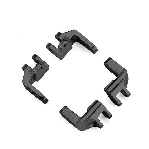 1997 - 2016 Harley Electra Glide Road King Road Glide Steel 1" Driver Floorboard Relocation Brackets - Mofun - 90420018