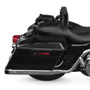 1998 - 2008 Harley Touring Road King Street Glide Gloss Black Multi - Purpose Adjustable Backrest - Mofun - 90302158