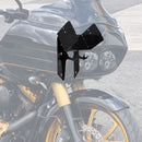 1998 - 2013 Harley Road Glide Front Fairing Radio Caddy Mount Bracket Black - Mofun - 90212015