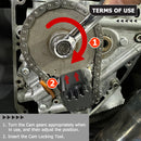1999 - 2006 Dyna Models & 1999 - 2017 Harley Twin Cam Double - Headed Cam Locking Tool - Mofun - 90901018