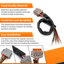 1999 – 2006 Harley Sportster 1200 883 Plug&Play 15" Speedometer Instrument Extension Harness - Mofun - 90107042