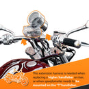 1999 – 2006 Harley Sportster 1200 883 Plug&Play 15" Speedometer Instrument Extension Harness - Mofun - 90107042