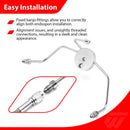 1999 - 2006 Harley Touring Road King/Road Glide Non - ABS Extended Handlebar Throttle and Idle Cable&Clutch Cable&Front Brake Line (for 10" - 12" Handlebar) - Mofun - 90109256