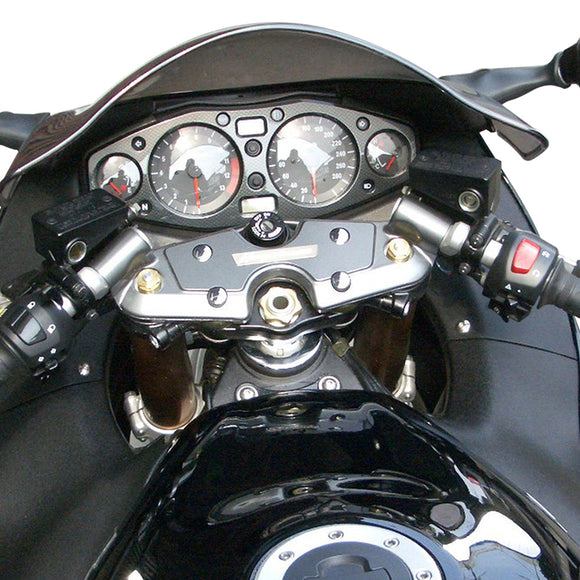 1999 - 2007 Suzuki Hayabusa GSX1300R Aluminum 41mm Handlebar Riser 12mm Pull Back - Mofun - 90102015