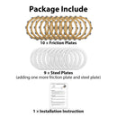1999 - 2017 Harley Touring Softail Dyna Trike Twin Cam Models Clutch Steel Plate & Clutch Friction Plates Kit - Mofun - 90507009