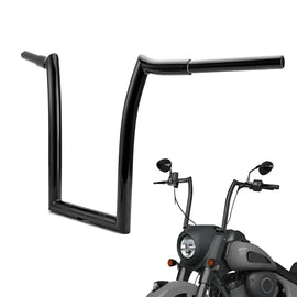 2018-2025 Indian Springfield & 2018-2021 Chief 14" Gloss Black APE Hanger Bar-Sharp Handlebar