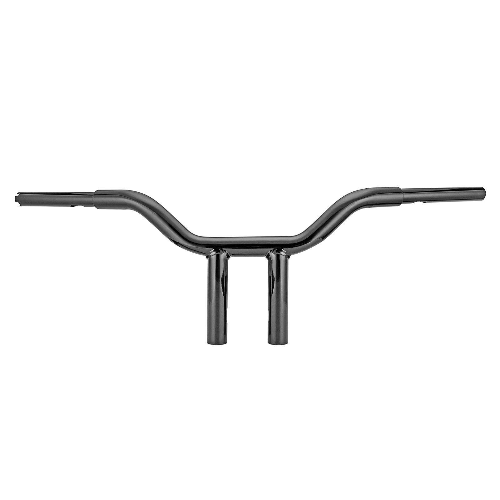 2000-2006 Harley Softail Night Train/Heritage Classic Gloss Black 10" T Bar Handlebar with Non-ABS Cable Kit