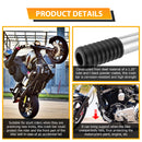 Chrome Front Highway Engine Guard Crash Bar for 2006 - 2017 Harley Davidson Dyna w/ Mid Control Models - Mofun - 90201081