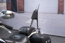 For 2005-2017 Harley Softail Deluxe & 2000-2005 Softail Night Train/ Softail Standard Sharp Angle Chrome 24" Passenger Backrest Sissy Bar-7