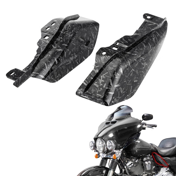 For 2009-2026 Harley Touring Models Bolt-on Mid Frame Air Deflectors