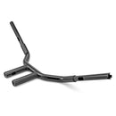 2000 - 2006 Harley Softail Night Train/Heritage Classic Gloss Black 10" T Bar Handlebar with Non - ABS Cable Kit - Mofun - 90101062+90109218