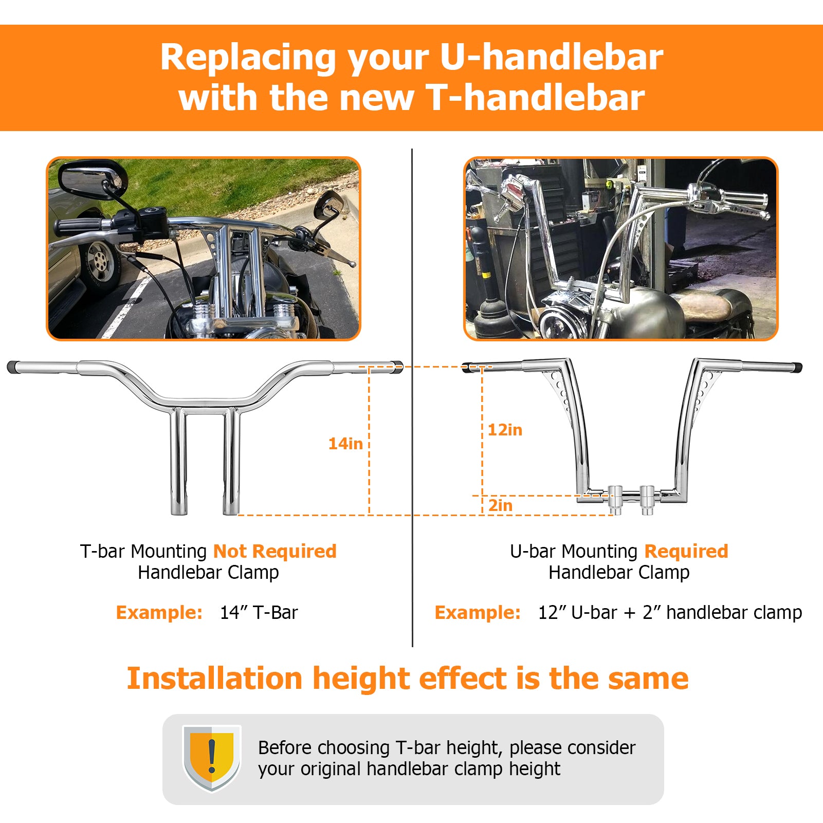 2000 - 2006 Harley Softail Night Train/Heritage Classic Gloss Black 10" T Bar Handlebar with Non - ABS Cable Kit - Mofun - 90101062+90109218