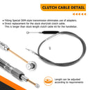 2000 - 2006 Harley Softail Night Train/Heritage Classic Gloss Black 12" Ape Monkey Bar Handlebar with Non - ABS Cable Kit - Mofun - 90101002+90109218