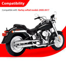 2000 - 2017 Harley Softail FL Models Front Flat - Out Bar Highway Engine Guard Crash Bar - Mofun - 90201132
