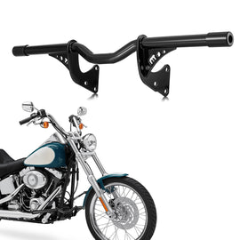 2000 - 2017 Harley Softail FL Models Front Flat - Out Bar Highway Engine Guard Crash Bar - Mofun - 90201132