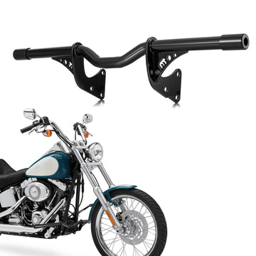 2000 - 2017 Harley Softail FL Models Front Flat - Out Bar Highway Engine Guard Crash Bar - Mofun - 90201132