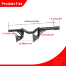 2000 - 2017 Harley Softail FL Models Front Flat - Out Bar Highway Engine Guard Crash Bar - Mofun - 90201132