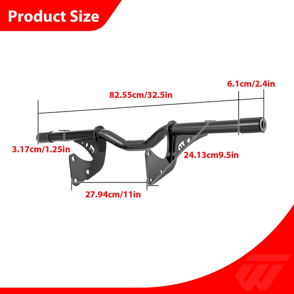 2000 - 2017 Harley Softail FL Models Front Flat - Out Bar Highway Engine Guard Crash Bar - Mofun - 90201132