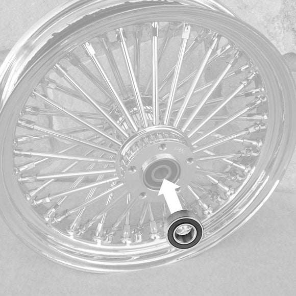 2002 - 2007 Harley Road King / Road Glide Front Rear Wheel Bearing Seal Kit - Mofun - 90213007