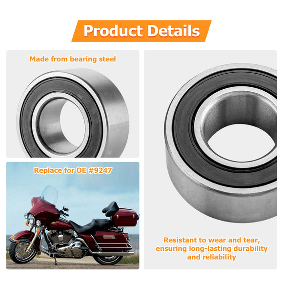 2002 - 2007 Harley Road King / Road Glide Front Rear Wheel Bearing Seal Kit - Mofun - 90213007