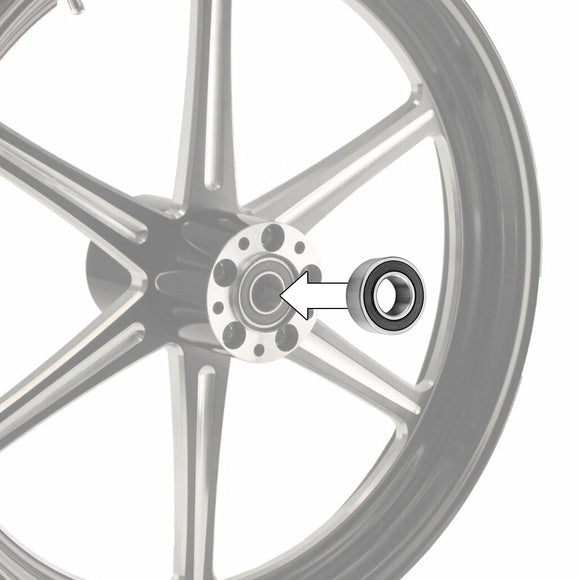 2002 - 2007 Harley Road King / Road Glide Front Rear Wheel Bearing Seal Kit - Mofun - 90213007